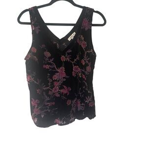 Another Love S Burn Out Velvet Dark Romantic Witchy Vampire Grunge Floral Top